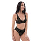 Cola - Recycled high-waisted bikini - Black