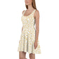 Cheezy doodeles - Skater Dress white