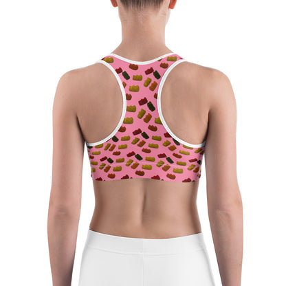 Gummy Bears - Sports bra - Pink