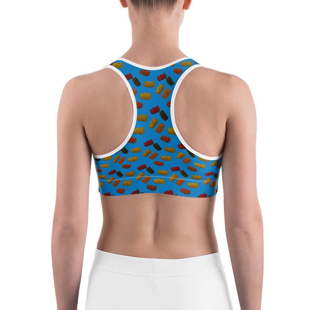 Gummy Bears - Sports bra -Blue