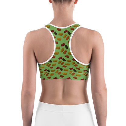Gummy Bears - Sports bra - Green