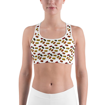 Gummy Bears - Sports bra - White