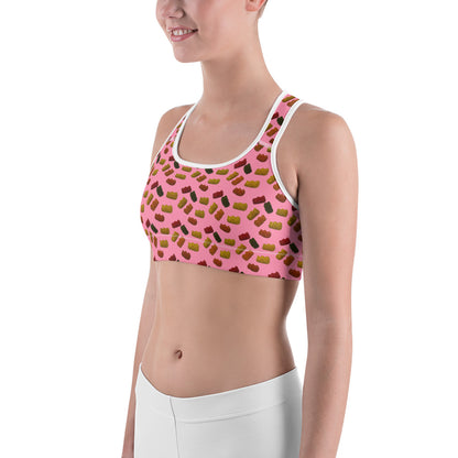 Gummy Bears - Sports bra - Pink
