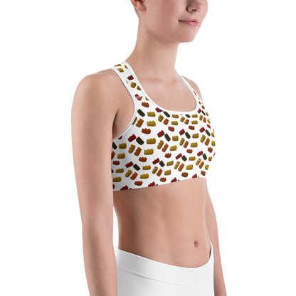 Gummy Bears - Sports bra - White