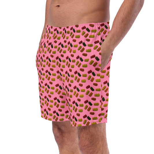 Gummy Bears - Men's swim trunks - Pink