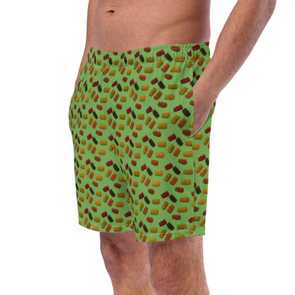 Gummy Bears - Men's swim trunks - Blue