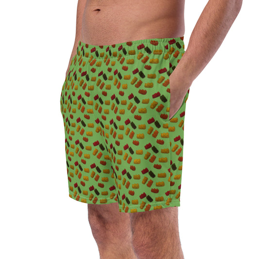 Gummy Bears - Men's swim trunks - Blue