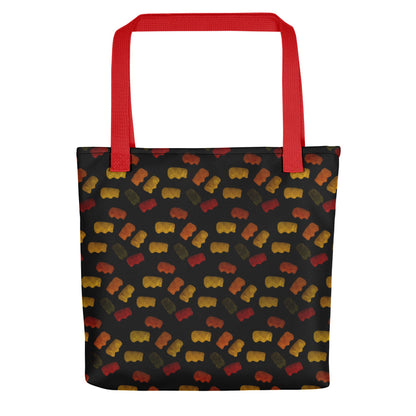Gummy Bears - Tote bag - Black