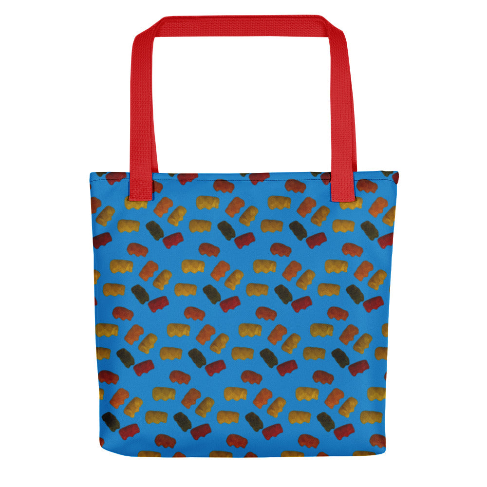 Gummy Bears - Tote bag - Blue