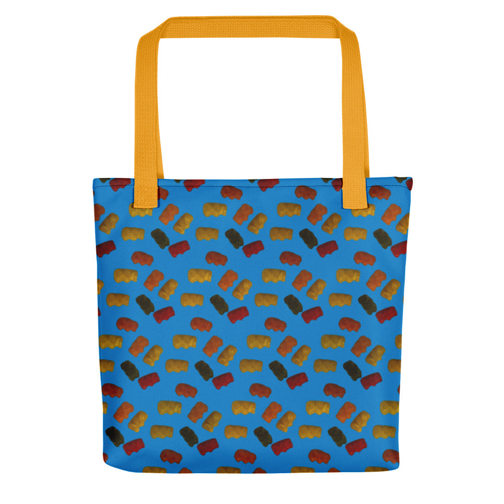 Gummy Bears - Tote bag - Blue