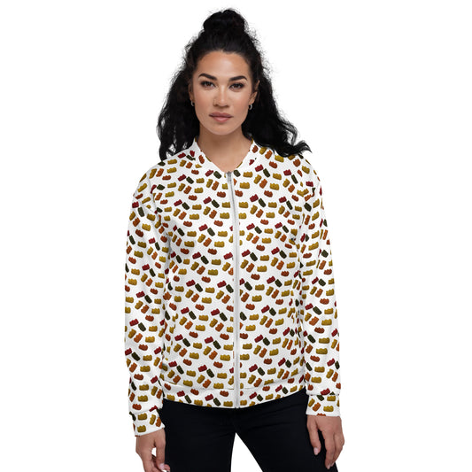 Gummy Bears - Unisex Bomber Jacket - White