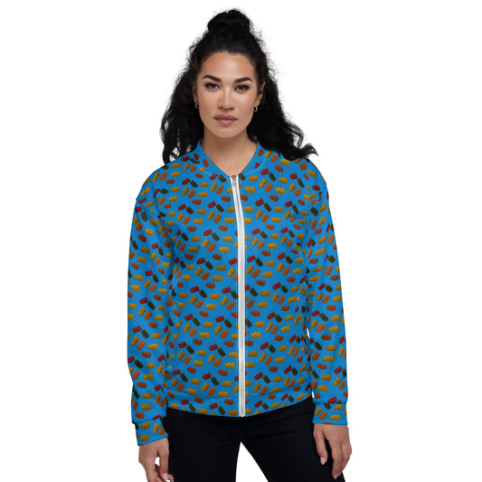Gummy Bears - Unisex Bomber Jacket - Blue