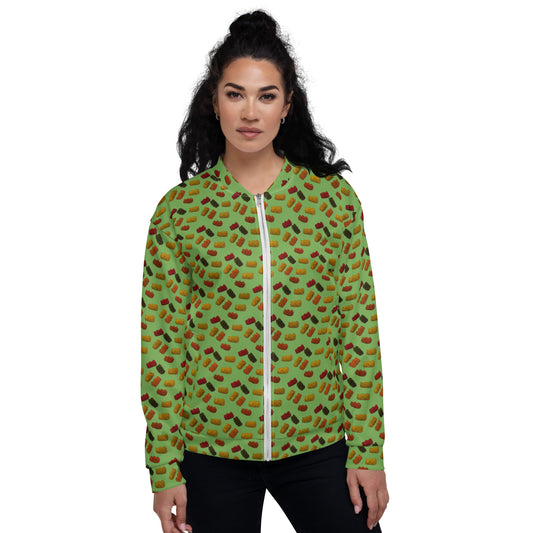 Gummy Bears - Unisex Bomber Jacket - Green