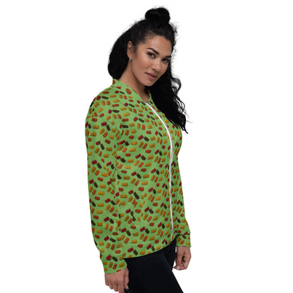 Gummy Bears - Unisex Bomber Jacket - Green