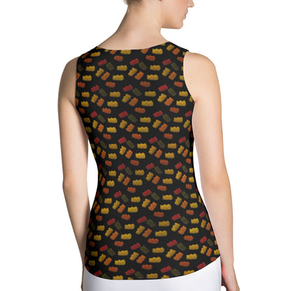 Gummy Bears - Tank Top - Black