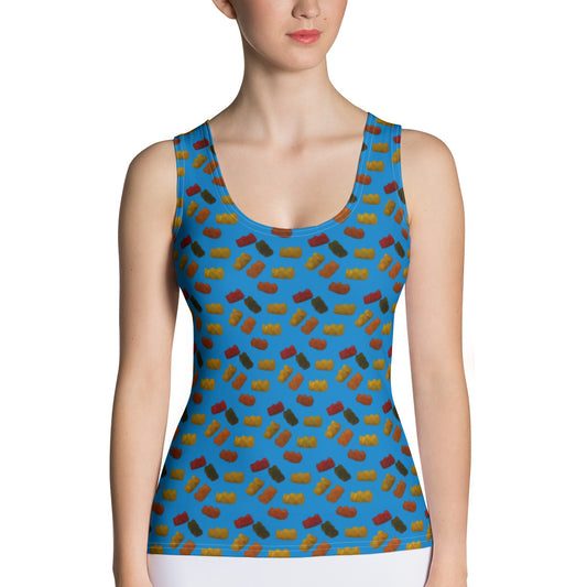 Gummy Bears - Tank Top - Blue