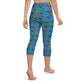 Gummy bears - Yoga Capri Leggings -Blue