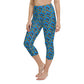 Gummy bears - Yoga Capri Leggings -Blue