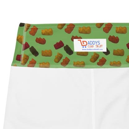 Gummy bears - Yoga Capri Leggings - Green