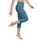 Gummy bears - Yoga Capri Leggings -Blue