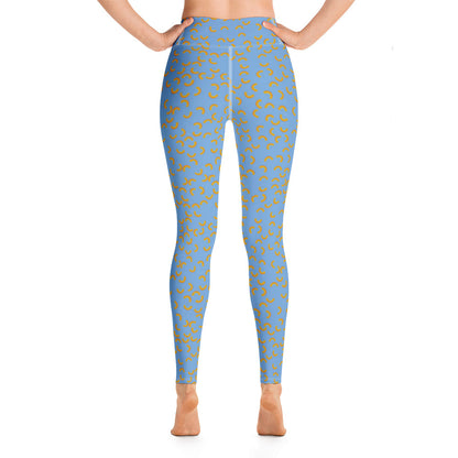 Cheezy doodels - Yoga Leggings blue