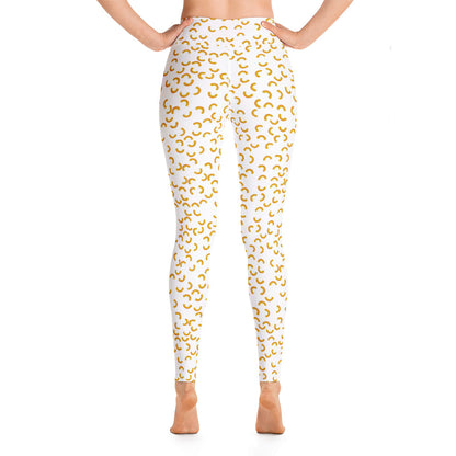 Cheezy doodels - Yoga Leggings white