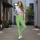 Cheezy doodels - Yoga Leggings green