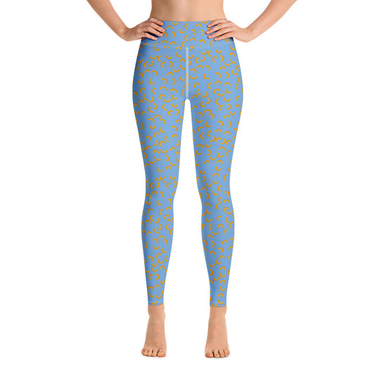 Cheezy doodels - Yoga Leggings blue