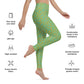 Cheezy doodels - Yoga Leggings green