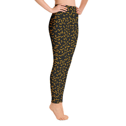 Cheezy doodels - Yoga Leggings black