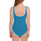 Green Snake - Youth Swimsuit - Blue