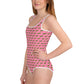 Green Snake - Youth Swimsuit - Pink