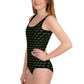 Green Snake - Youth Swimsuit - Black