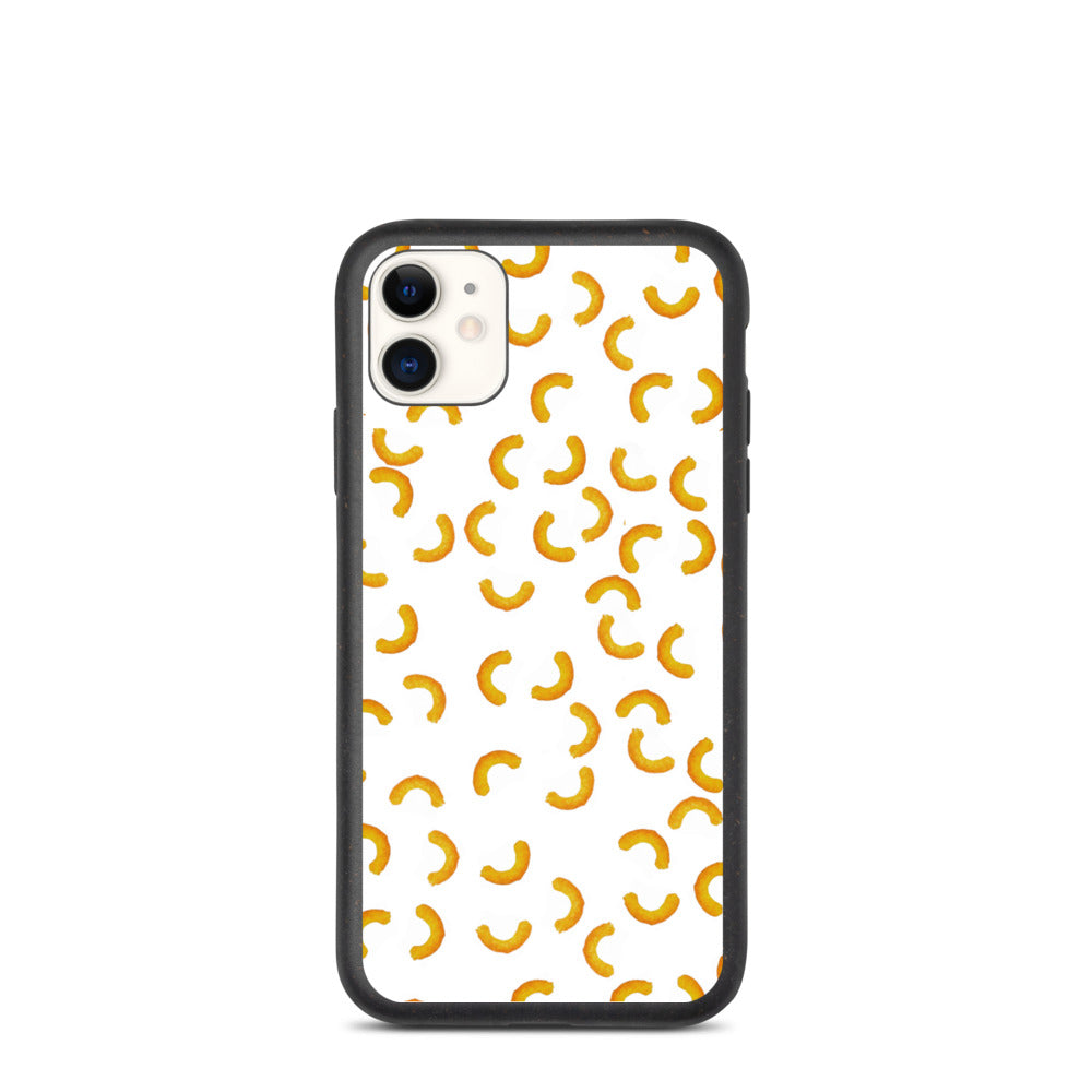Cheezy doodles - Biodegradable IPhone case white