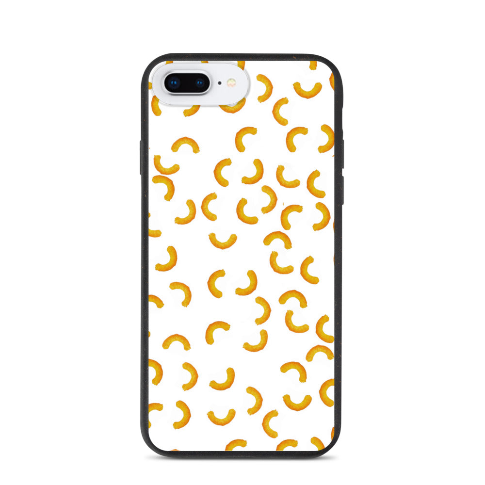 Cheezy doodles - Biodegradable IPhone case white