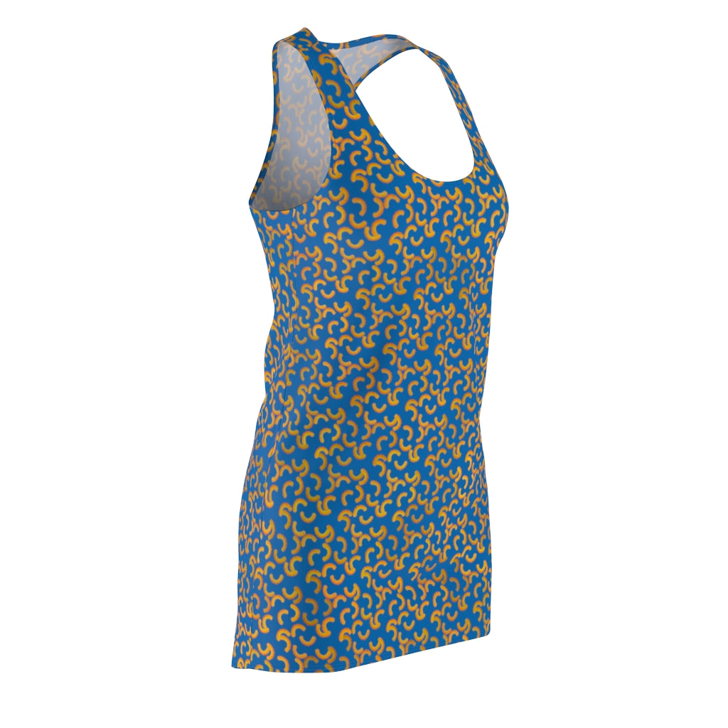 Cheezy doodles - Women's Racerback Dress - Blue