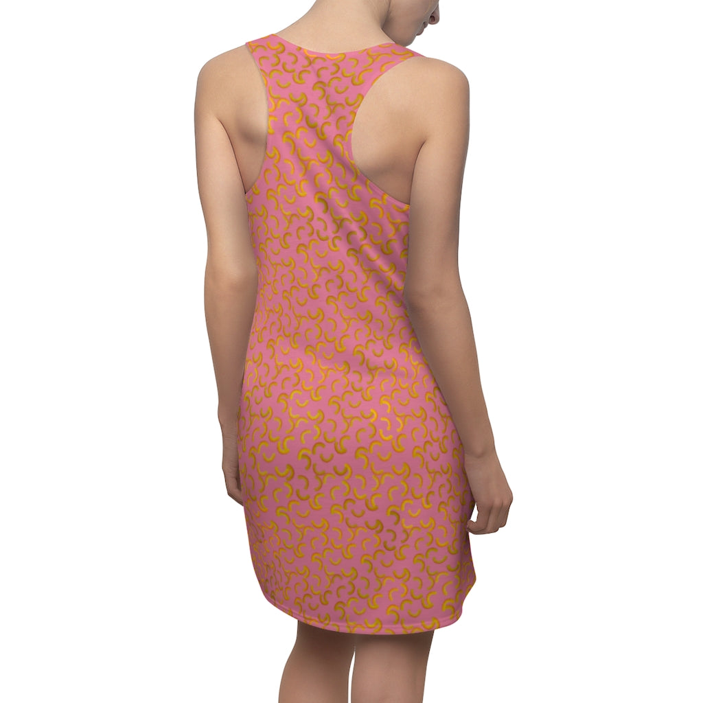 Cheezy doodles - Women's Racerback Dress - Pink