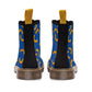 Cheezy Doodles - Womens Canvas Boots Blue