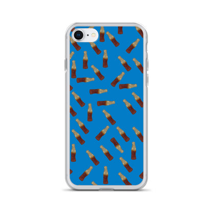 Cola - iPhone Case 7/8/X/XS/XR/SE - Blue