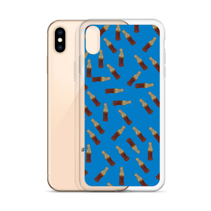 Cola - iPhone Case 7/8/X/XS/XR/SE - Blue