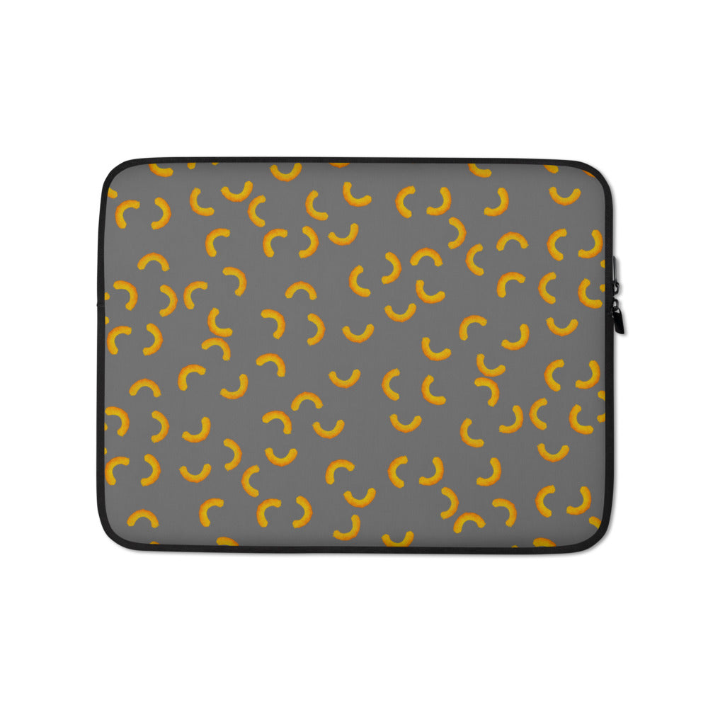 Cheezy doodles - Laptop Sleeve grey