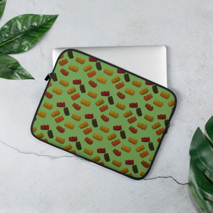 Gummy Bears - Laptop Sleeve - Green