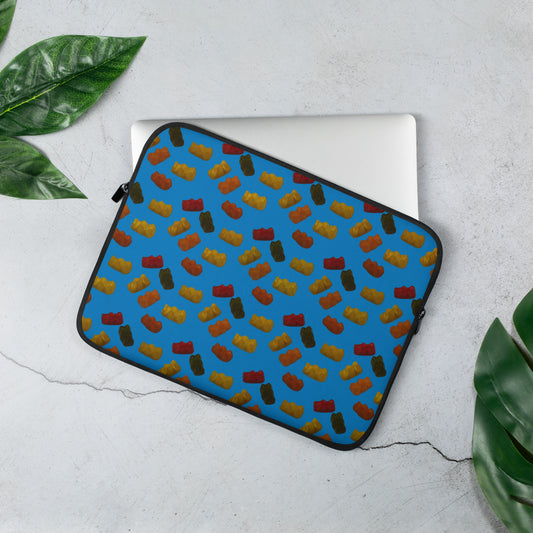 Gummy Bears - Laptop Sleeve - Blue