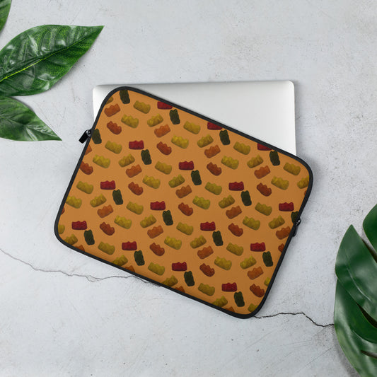 Gummy Bears - Laptop Sleeve - Orange