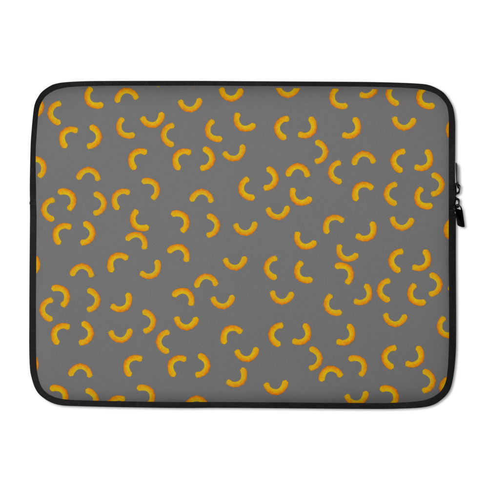 Cheezy doodles - Laptop Sleeve grey