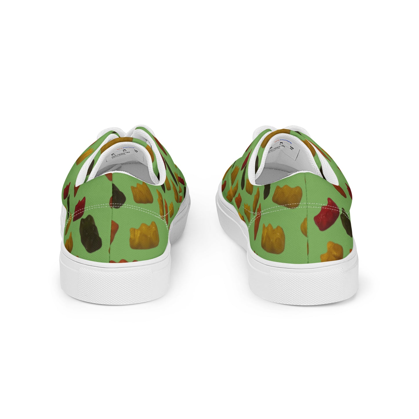 Gummy Bears - Men’s lace-up canvas shoes - Green