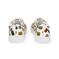 Gummy Bears - Men’s lace-up canvas shoes - White