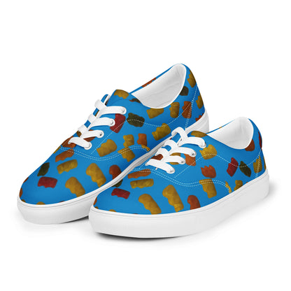 Gummy Bears - Men’s lace-up canvas shoes - Blue