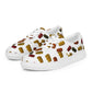 Gummy Bears - Men’s lace-up canvas shoes - White