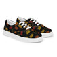 Gummy Bears - Men’s lace-up canvas shoes - Black